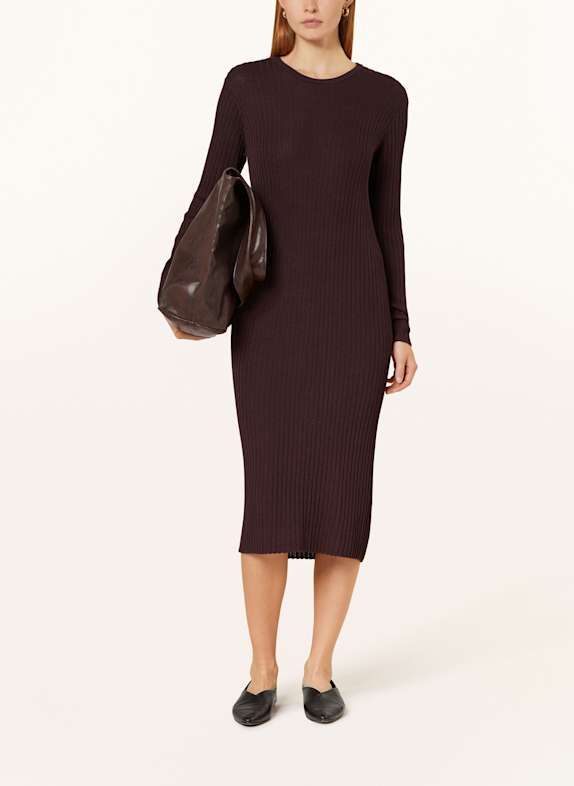 Loewe Wool Workwear Jacket Mathers 1 4 Zip Sweatshirt DARK RED