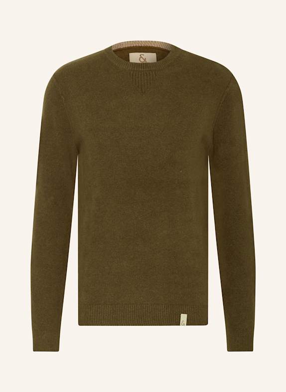 COLOURS & SONS Sweter KHAKI