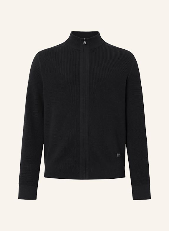 JOOP! JEANS Strickjacke OKON SCHWARZ
