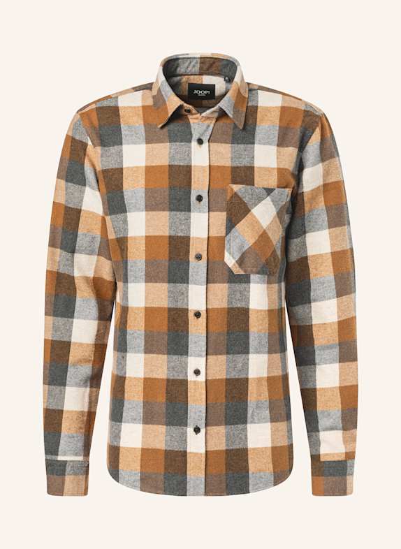 JOOP! JEANS Dynafit Kort Ärm T-Shirt Ultra 2 S-Tech CAMEL/ CREAM/ DARK GRAY