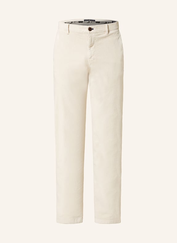JOOP! JEANS Chinosy ze sztruksu MATTHEW modern fit BEŻOWY