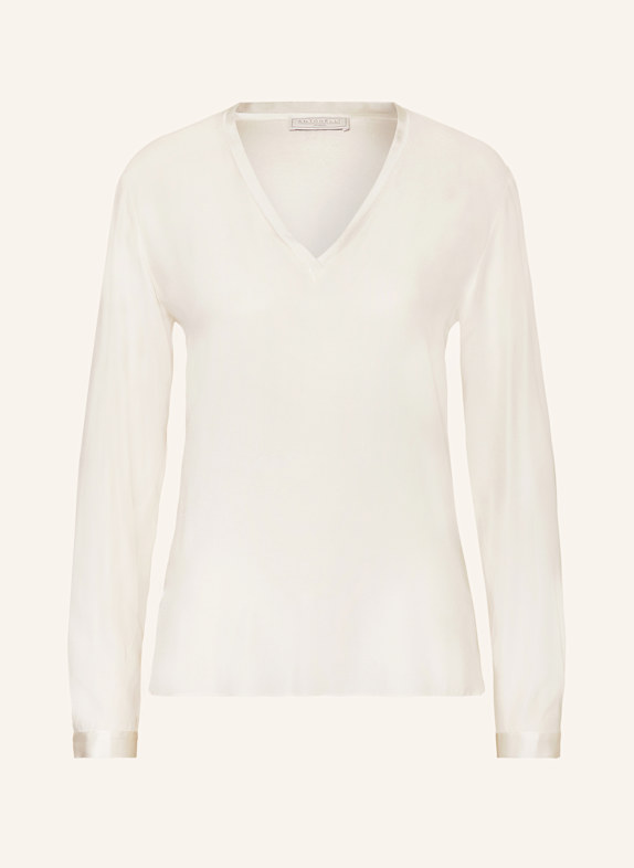 ANTONELLI firenze Blusenshirt ADDA aus Seide CREME