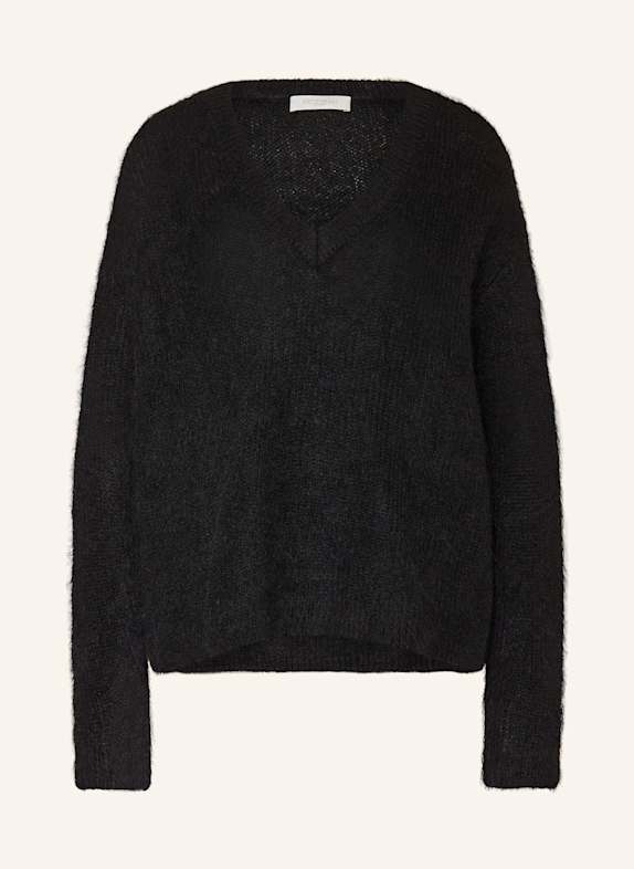ANTONELLI firenze Alpaka-Pullover PENELOPE SCHWARZ