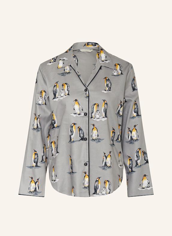 cyberjammies Pajama shirt MUST HAVE BASIC GRAY/ BLACK/ DARK YELLOW