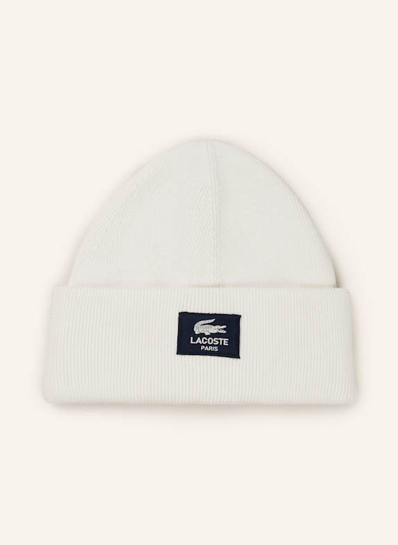 LACOSTE Mütze WEISS