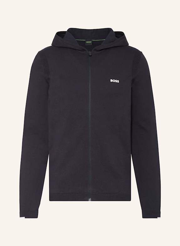 BOSS Strickjacke EVER DUNKELBLAU