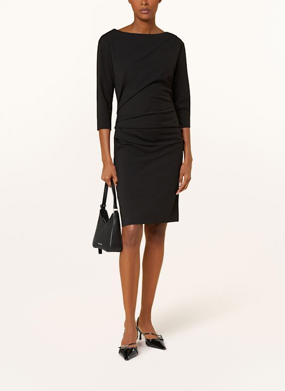 BETTY&CO Sheath dress with 3/4 sleeves BLACK