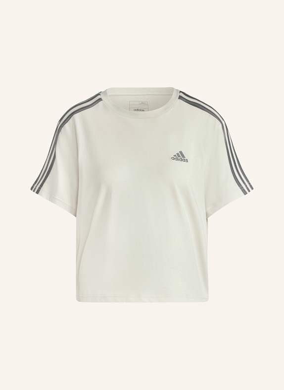 adidas T-shirt ESSENTIALS ECRU/ DARK GRAY