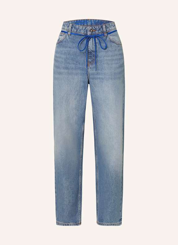 HUGO BLUE Straight džíny LENI 430 BRIGHT BLUE