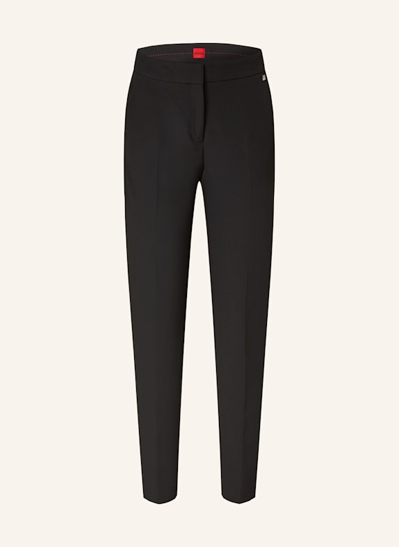 HUGO Trousers HAGONIA DARK BLUE