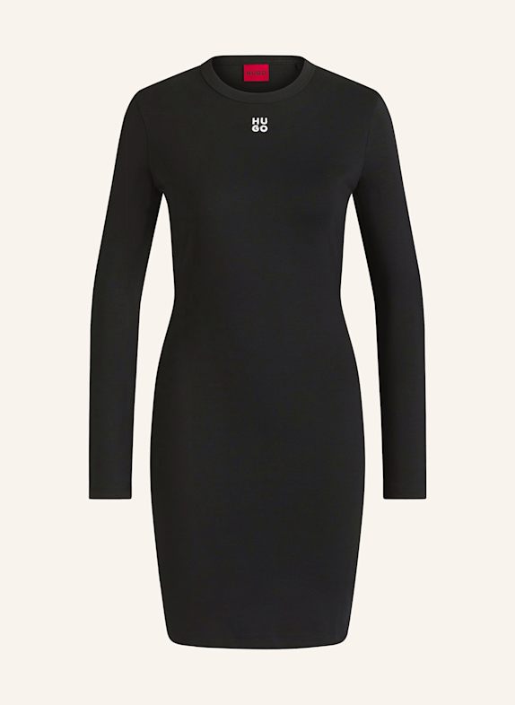 HUGO Kleid NEMALIA SCHWARZ