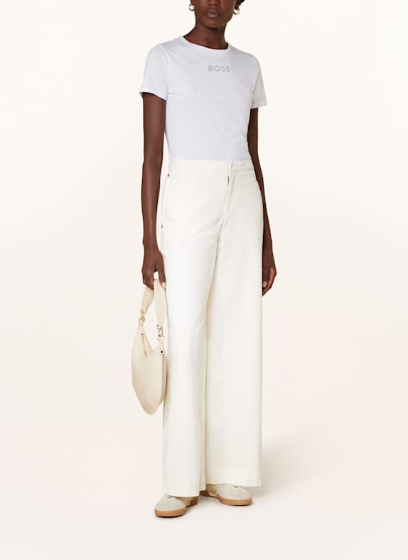 BOSS Pantaloni Marlene TAHILONE ECRU