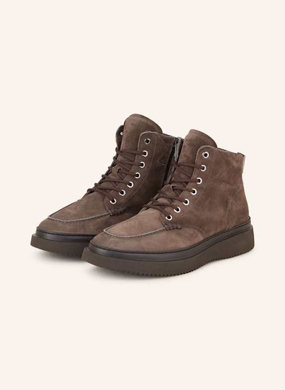 NUBIKK Lace-up boots JONAH ARCTIC DARK BROWN