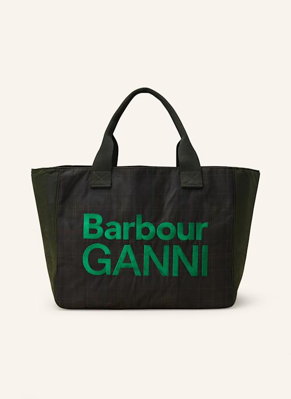 Barbour Shopper DARK GRAY/ DARK GREEN