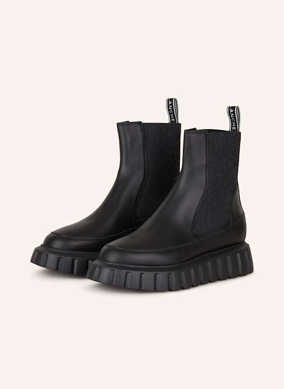 VOILE BLANCHE Chelsea-Boots GRENELLE SCHWARZ