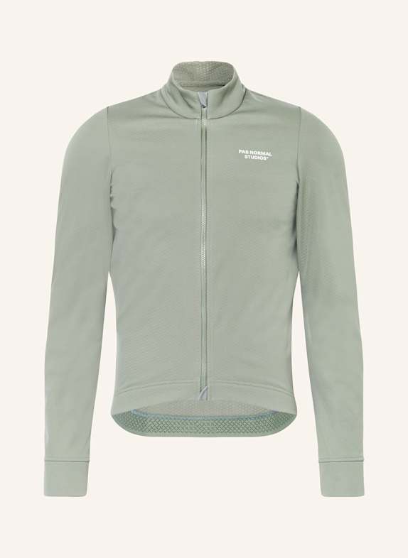 PAS NORMAL STUDIOS Thermo-Radtrikot ESSENTIAL THERMAL HELLGRÜN