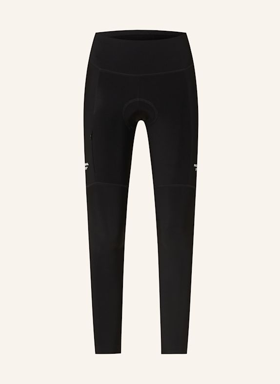 PAS NORMAL STUDIOS Softshell-Radhose mit gepolstertem Einsatz ESSENTIAL THERMAL SCHWARZ