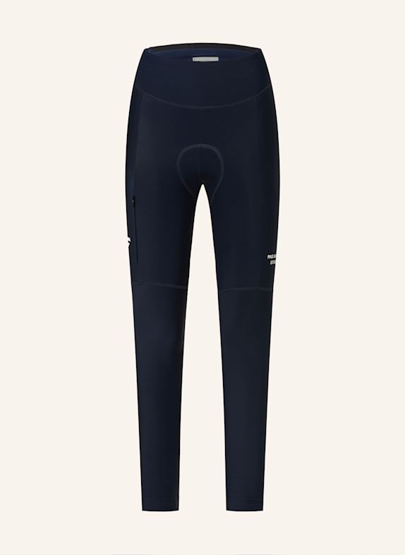 PAS NORMAL STUDIOS Softshell-Radhose mit gepolstertem Einsatz ESSENTIAL THERMAL DUNKELBLAU