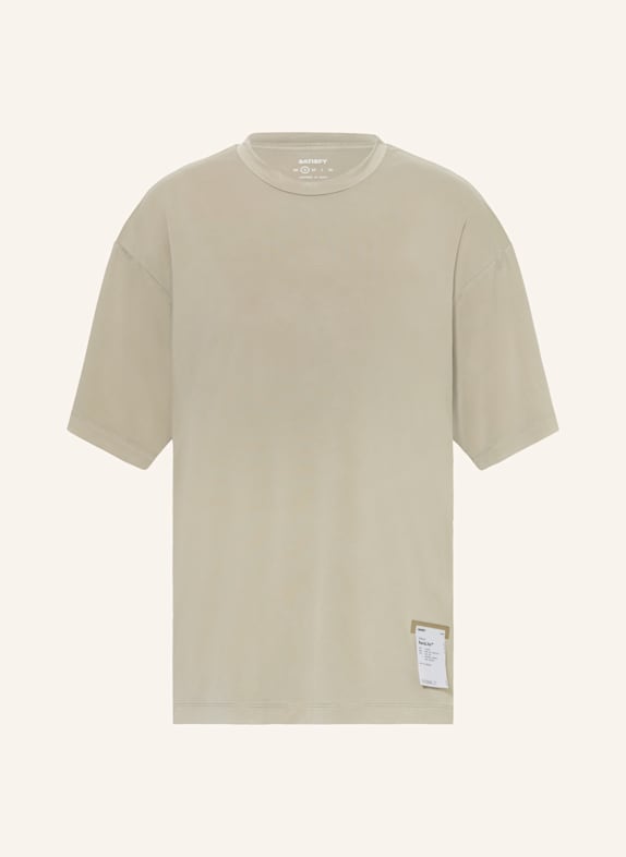 SATISFY Laufshirt AURALITE™ HELLGRAU