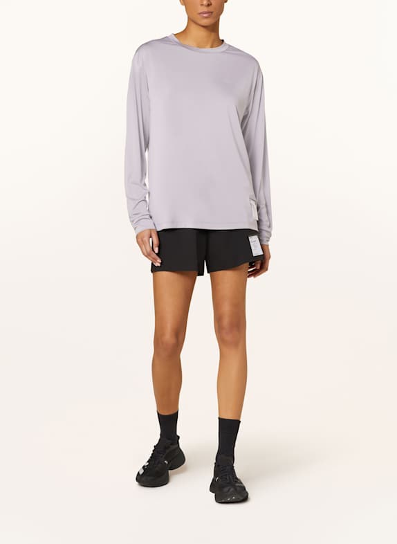 SATISFY Hardloopshirt AURALITE LICHTPAARS