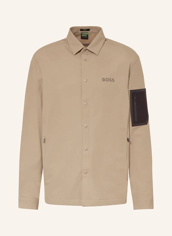 BOSS Overjacket B_LITE_L KHAKI