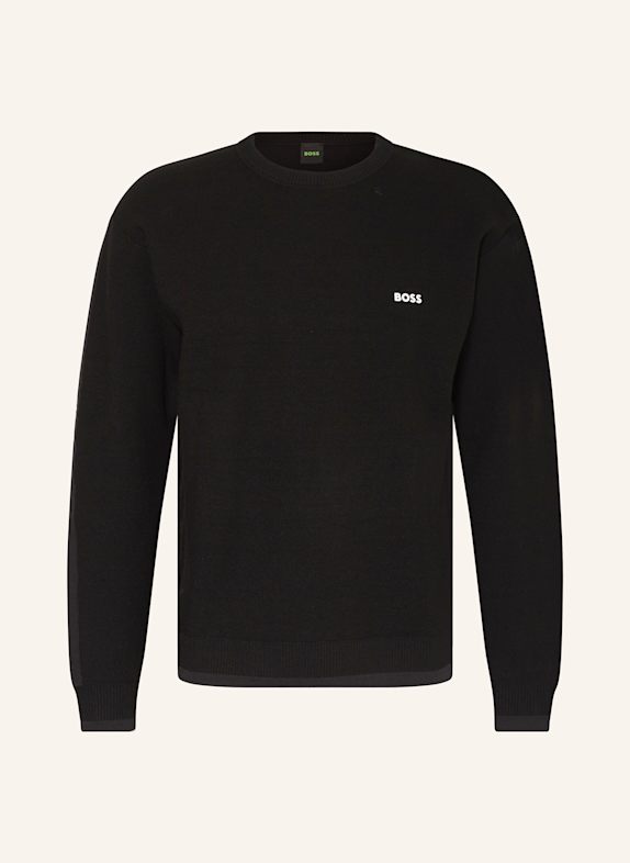 BOSS Pullover RARTIC SCHWARZ