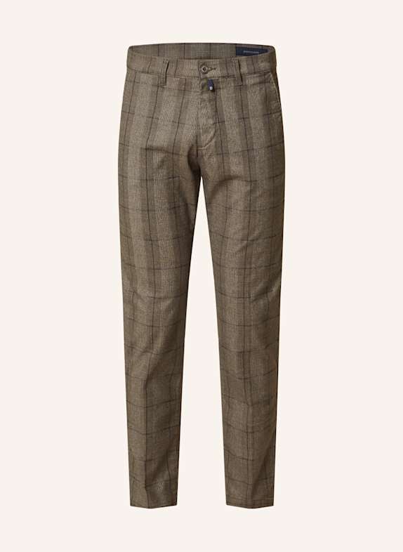 pierre cardin Anzugsakko ANDRE Regular Fit KHAKI/ DUNKELGRAU