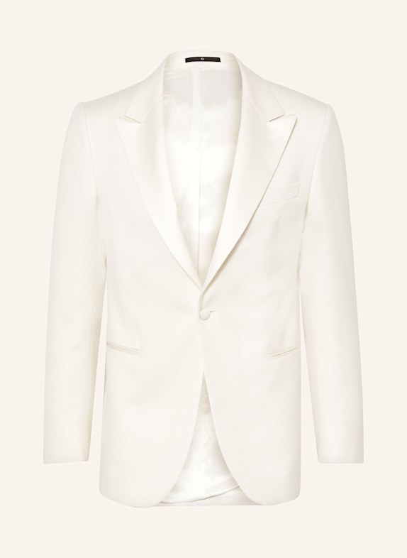 DRESSLER Smoking-Sakko Shaped Fit mit Seide WEISS