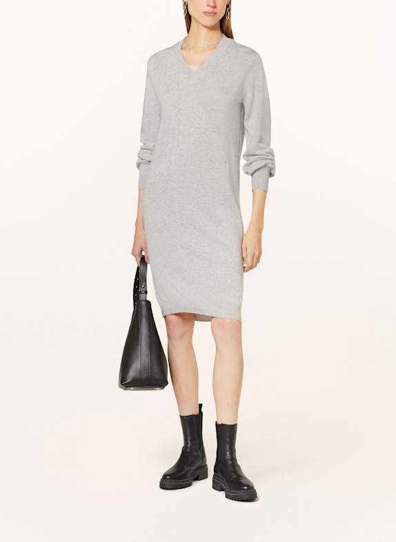 rosemunde Sukienki koszulowe WEEKEND Max Mara SOFIA 008 light grey melan grau
