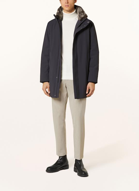 STRELLSON Parkas FLEX MÖRKBLÅ