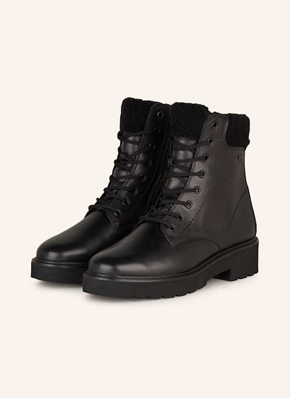 paul green Lace-up boots BLACK