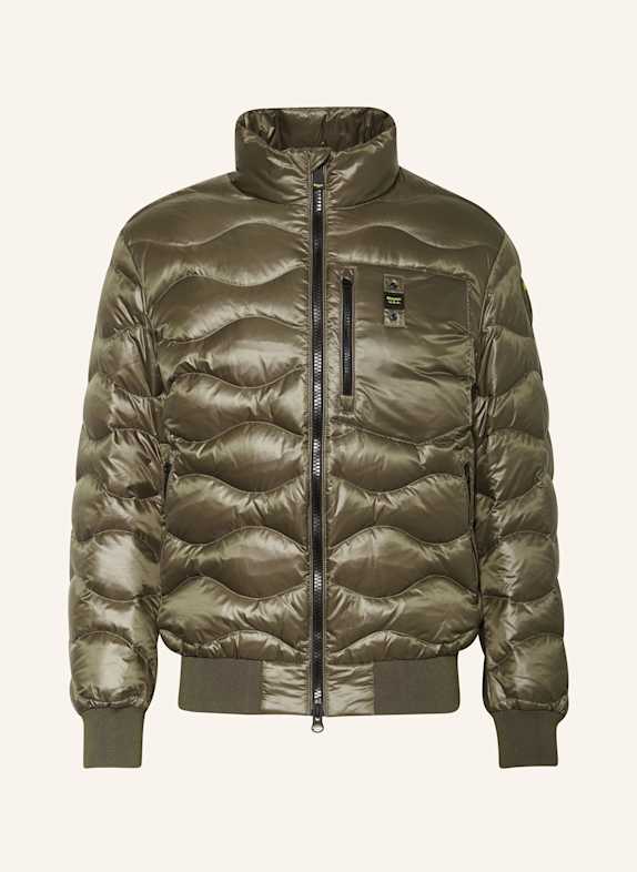 Blauer Lightweight-Daunenjacke OLIV