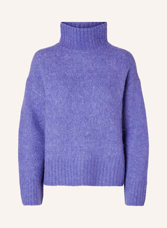 SELECTED Femme Pullover mit Alpaka LILA