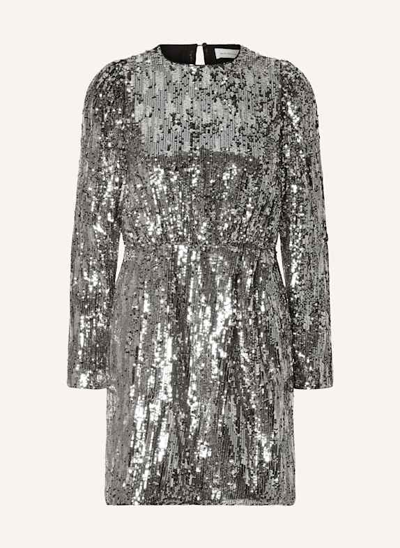SELECTED Femme Cocktailkleid mit Pailletten SILBER