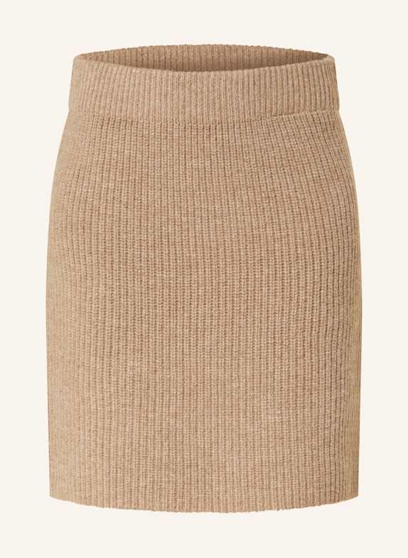 SELECTED Femme Strickrock BEIGE