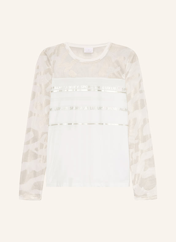 SPORTALM Longsleeve WEISS/ GOLD