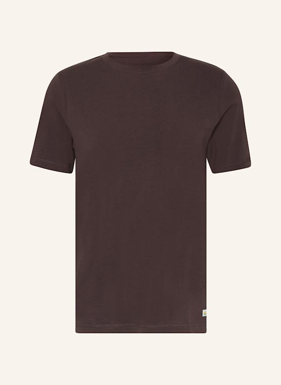 vuori T-shirt TUVALU DARK BROWN