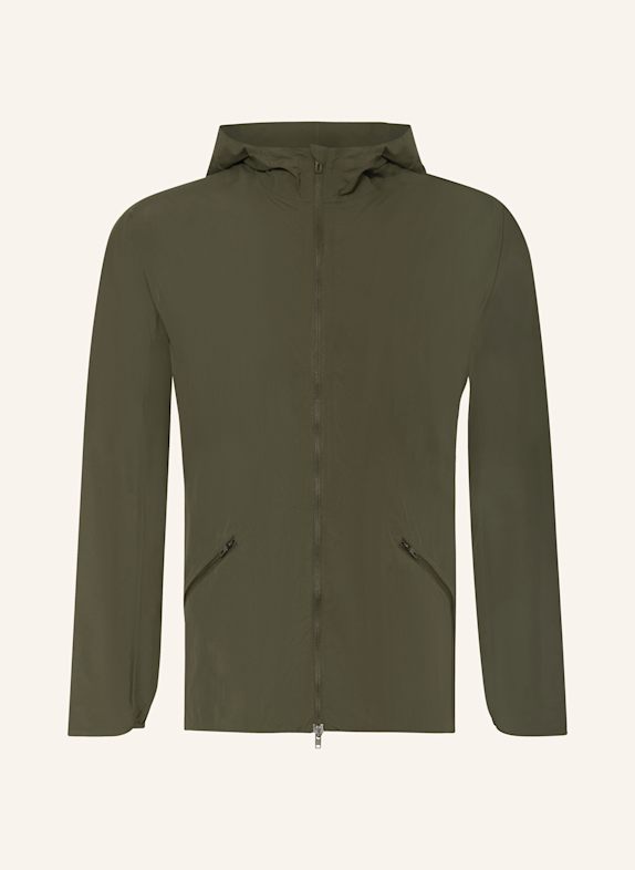 Y-3 Funktionsjacke RUN DUNKELGRÜN