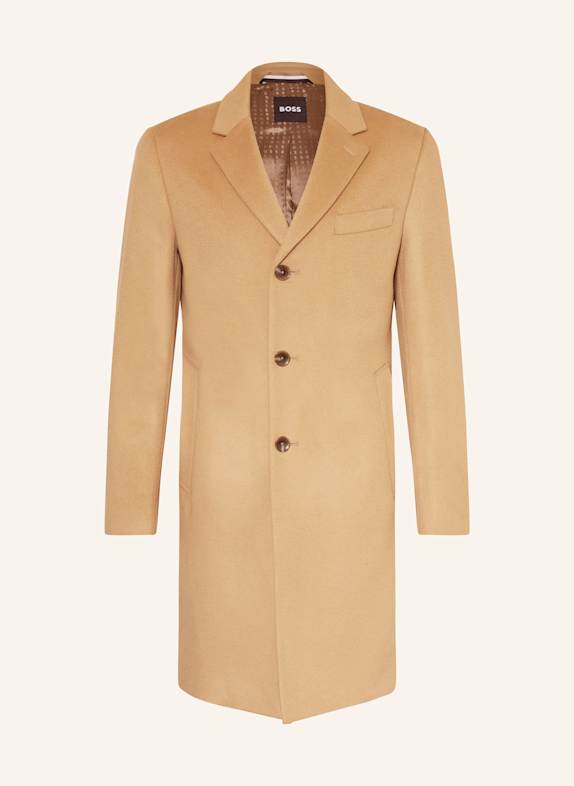 BOSS Wollmantel HYDE BEIGE