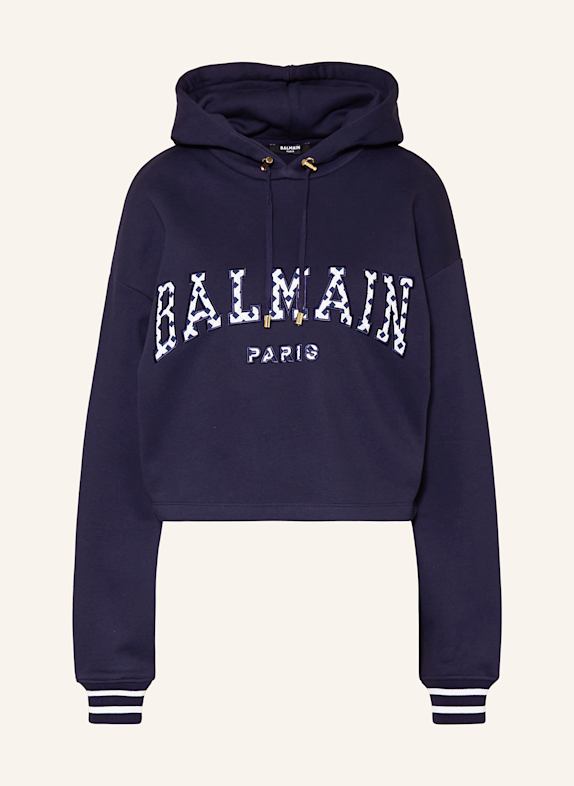 BALMAIN Hoodie DUNKELBLAU