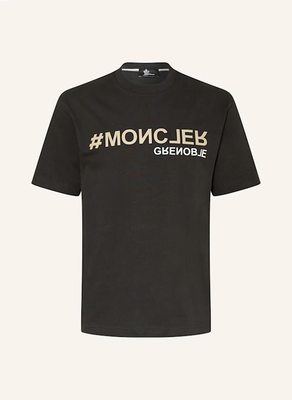 MONCLER GRENOBLE T-shirt CZARNY/ BEŻOWY/ BIAŁY