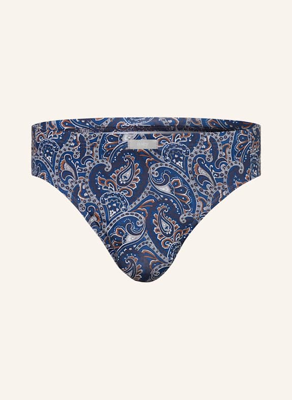 mey Slip Serie HIGH PAISLEY DUNKELBLAU/ HELLGRAU