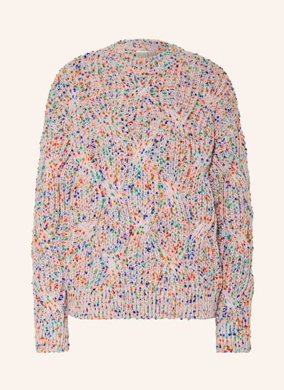 Y.A.S. ski pullover ROSÉ/ BLAU/ ORANGE