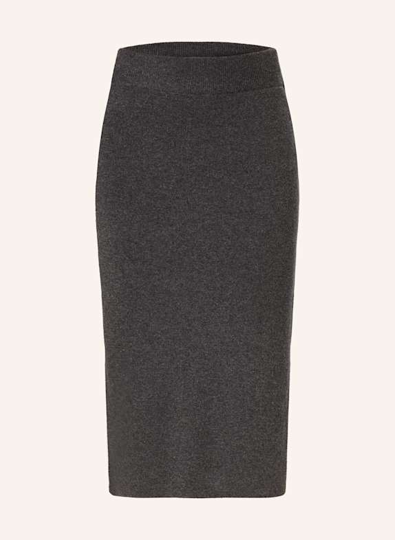 Y.A.S. Knit skirt DARK GRAY