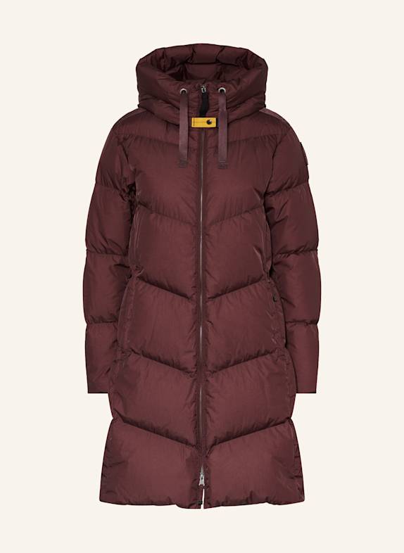 PARAJUMPERS Daunenmantel RINDOU DUNKELROT
