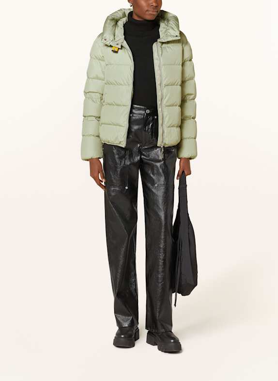 PARAJUMPERS JINNY down jacket LIGHT GREEN