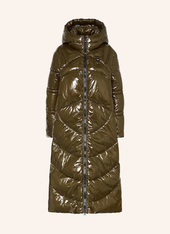 Blauer Steppmantel KERNA OLIV