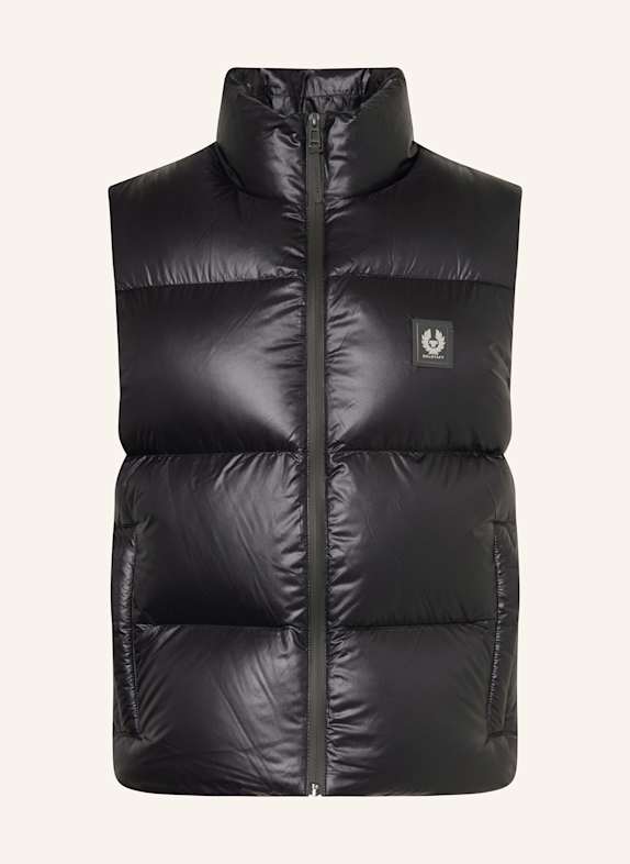 BELSTAFF RESOLVE down vest BLACK