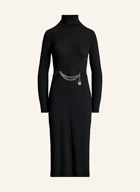 LAUREN RALPH LAUREN Sukienka z dżerseju CZARNY