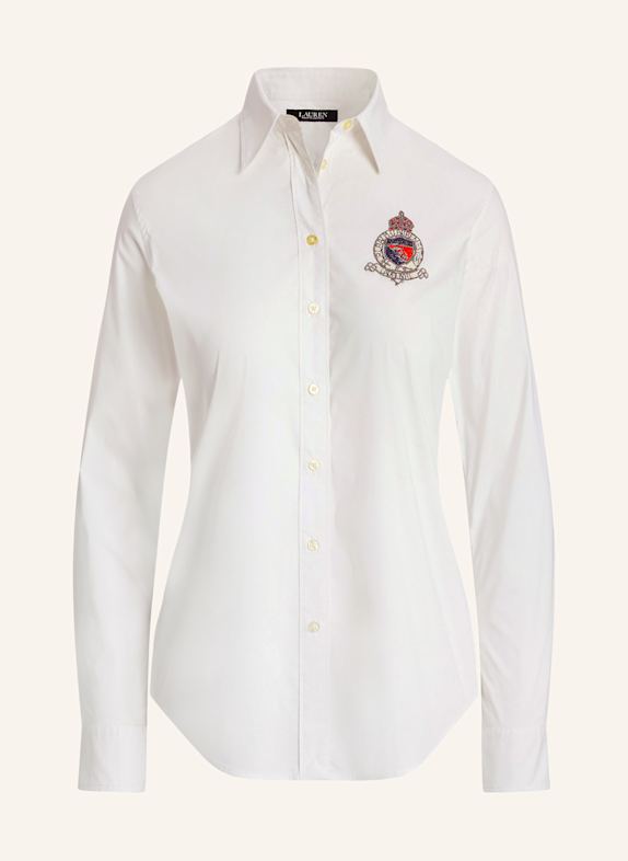 LAUREN RALPH LAUREN Hemdbluse WEISS